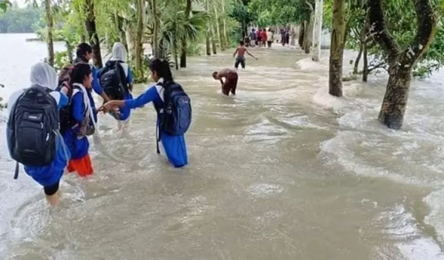 Educational institutions shut amid massive flooding