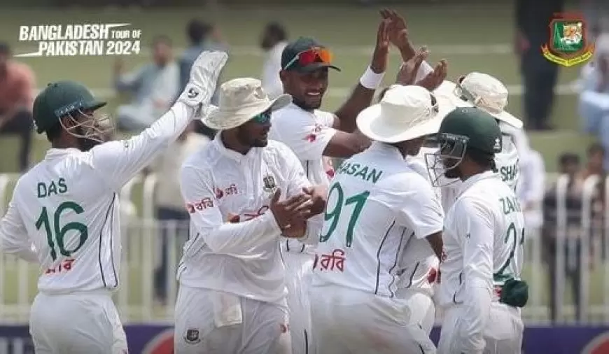 Bangladesh seal historical Test victory against Pakistan