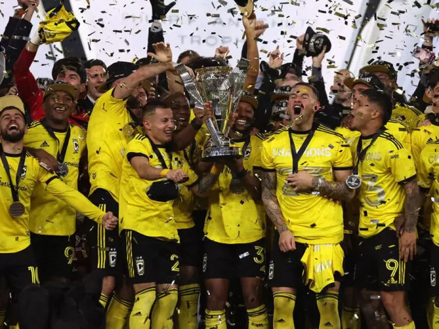 Hernandez double fires Columbus to Leagues Cup title