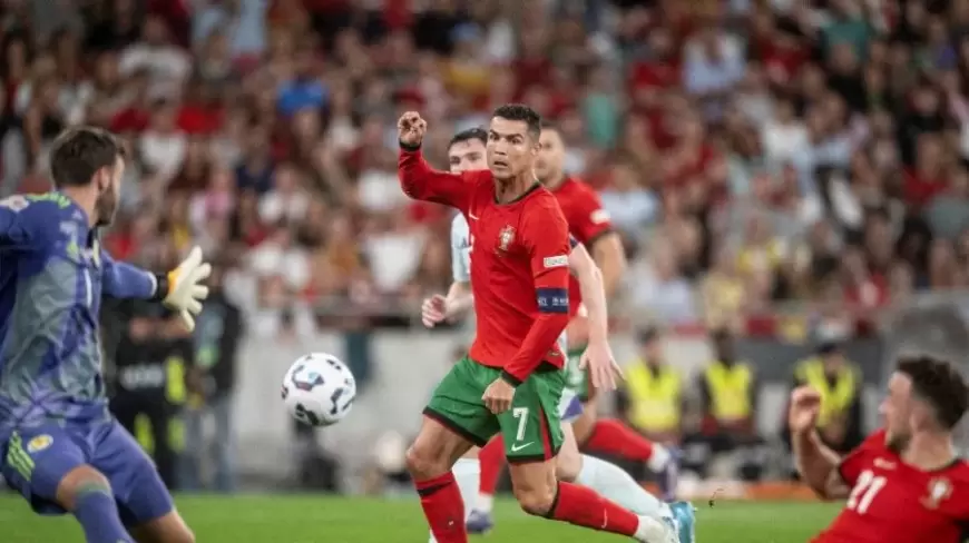 "Ronaldo's Late Strike Secures Portugal's Win Over Scotland"