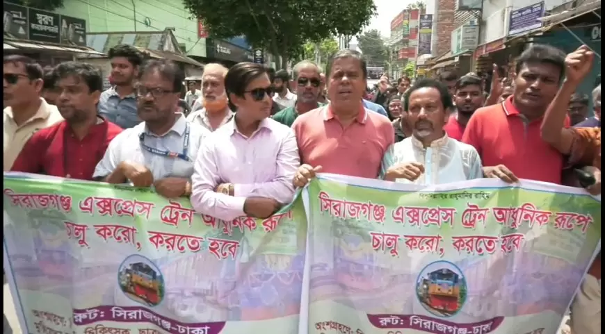 March demands Sirajganj Express train’s resumption