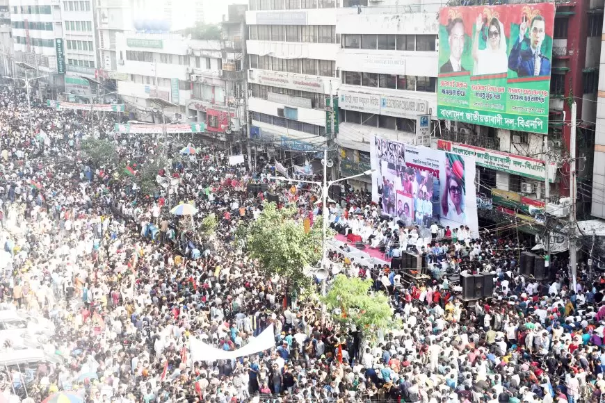 BNP's rally begins marking Int'l Democracy Day