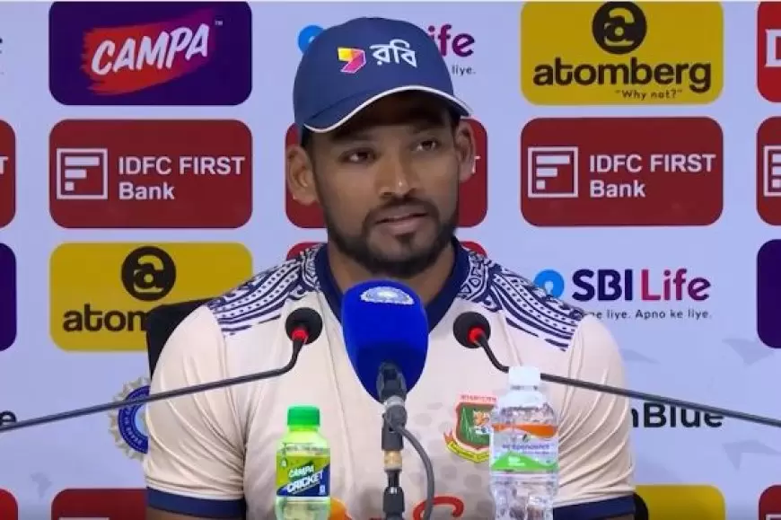 Shakib's service was not needed in the first innings: Shanto