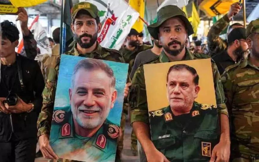 Iran's Quds Force Chief Qaani Attends General's Funeral, Reports State TV