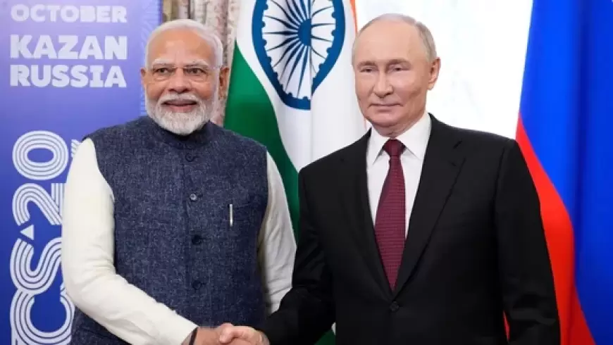 Modi Tells Putin India Supports Quick Restoration of Peace in Ukraine