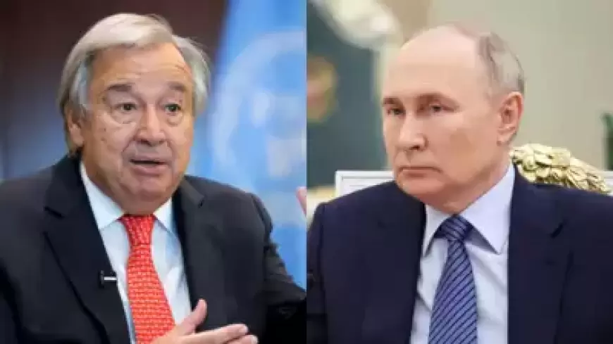 Putin to meet UN's Guterres for first time in over two years