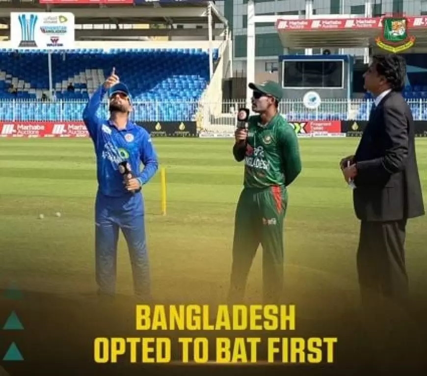 Jaker debuts as Bangladesh opt to bat first in 2nd ODI