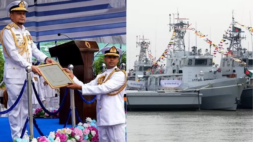 Another warship joins Bangladesh Navy's fleet