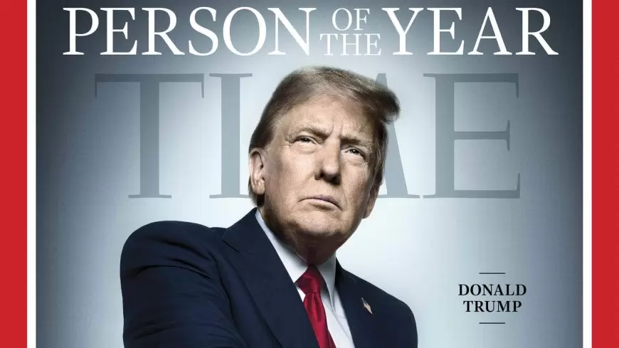 Time Magazine names Donald Trump person of the year for second time