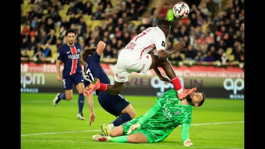 PSG's Donnarumma suffers severe facial injury in thrilling Monaco