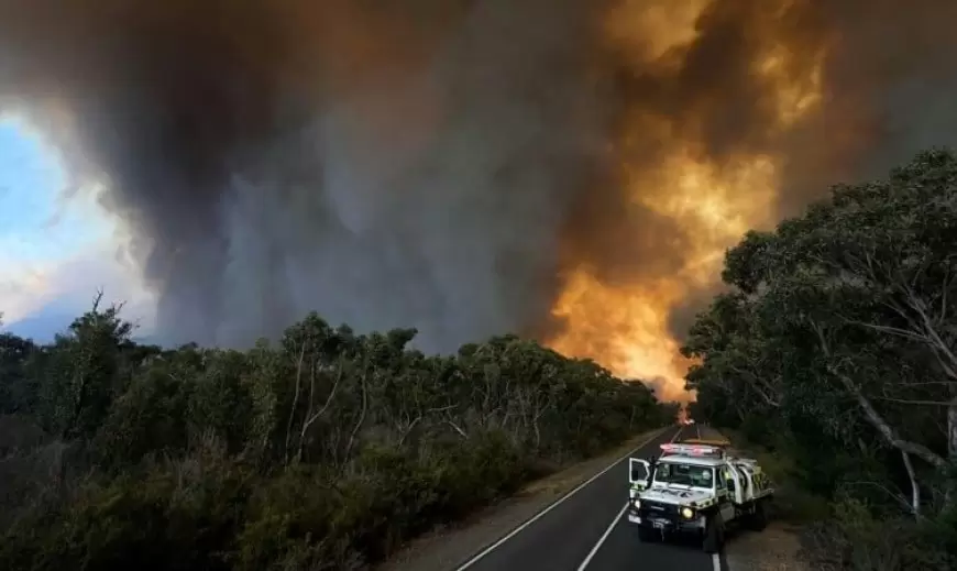 Rural communities urged to flee east Australia bushfire